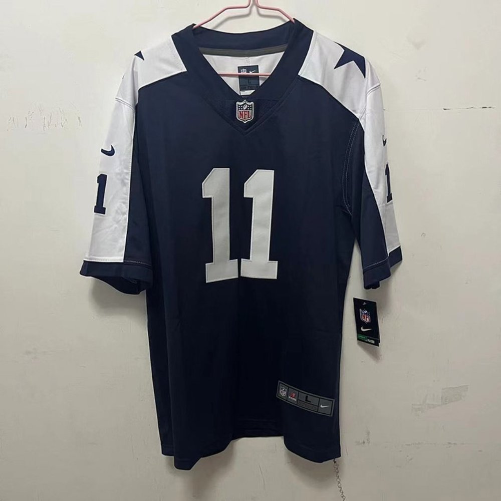NFL Dallas Cowboys #11 Navy & White Jersey - Micah Parsons